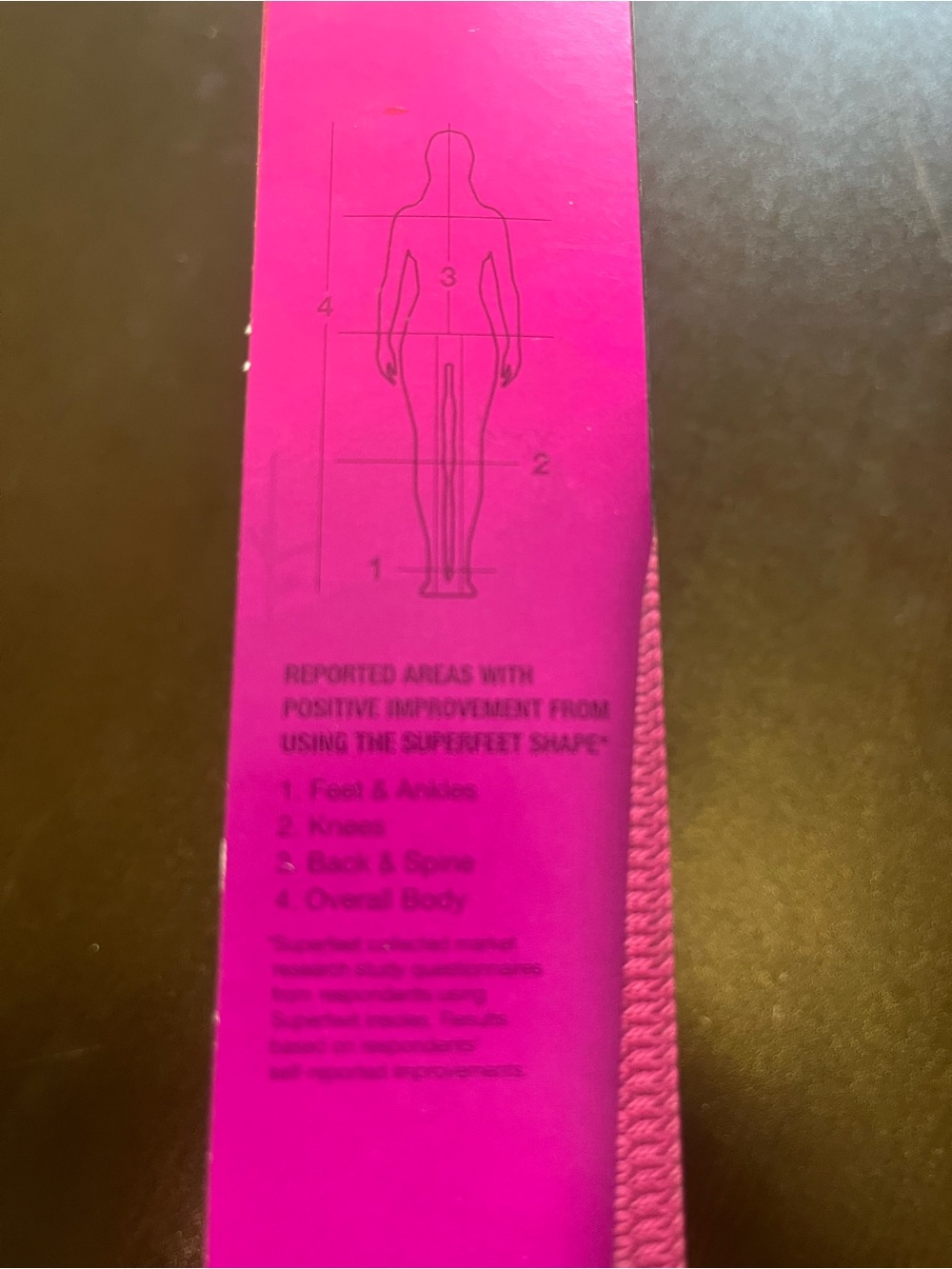 Superfeet Women’s Berry Full-Length Insoles - Berry Pink - Picture 5 of 5